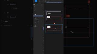 How do you make an interactive input field in Figma Web design tutorial shortsyoutube shorts [upl. by Trill703]