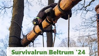 Survivalrun Beltrum 2024  Thom van Cappellen 1ste plek [upl. by Eliam]