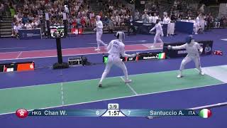 Milano 2023 Womens Epee T8 HONG KONG HKG vs ITALY ITA [upl. by Assedo807]