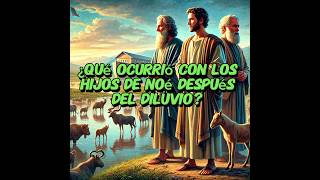 💫 ¿Qué ocurrió con los hijos de Noé después del diluvio labiblia feendios cristo [upl. by Meelak]