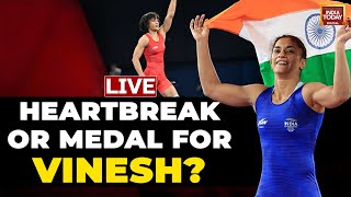 Vinesh Phogat CAS Hearing Update  Vinesh Phogat Disqualification Appeal Highlights  India Today [upl. by Coke783]