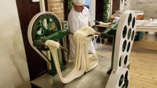 Making Saltwater Taffy at La Kings Confectionery on the Historic Strand in Galveston Texas [upl. by Oruhtra]