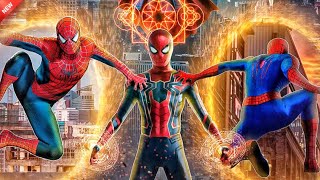 The Three SpiderMans🕷️of the Multiverse Face All Their Villains Together  Explained in Hindi [upl. by Petrie]