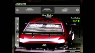 Need for Speed Underground 2 Tuning  SUBARU IMPREZA HD [upl. by Naitsirk]