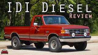 1987 Ford F250 XLT Lariat Review  The OneYearOnly IDI Diesel [upl. by Centonze]