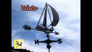 Veletas de viento veletascabalinyahoocom [upl. by Tiloine]