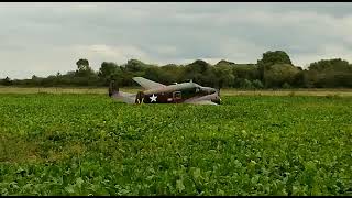 Film crash accident avion Beech 18 Air Legend 11 septembre 2021 Melun Villaroche [upl. by Mun]