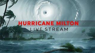 Hurricane Milton Live Backyard View from Zephyrhills FL HurricaneMilton [upl. by Able393]