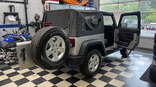 2008 Jeep Wrangler Half Doors JK  Video Walk Around [upl. by Airliah15]