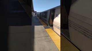 legacy Bart train depart Millbrae station [upl. by Lauer]