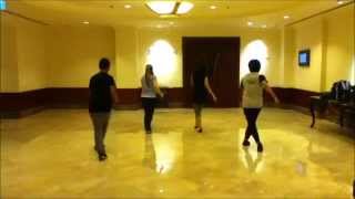 Jakarta Bachata Line Dance [upl. by Aicat]