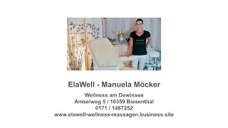 ElaWell Wellness am Dewinsee  Ihr kompetenter Ansprechpartner für Massagen in Biesenthal [upl. by Flynn]