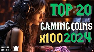 TOP 20 CRYPTO GAMING ALTCOINS IN 2024  2025 [upl. by Malaspina453]