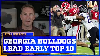 Georgia Michigan lead Klatt’s WayTooEarly Top 10  Joel Klatt Show [upl. by Thomasine]