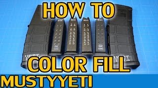 How To Color Fill  Musty Yeti [upl. by Mij]