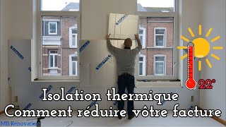 Meilleure isolation thermique des murs par lintérieur [upl. by Polish]