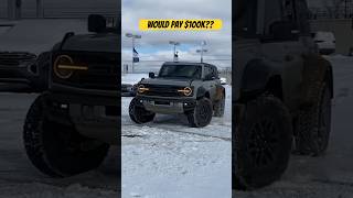 Ford Bronco Raptor Really Worth 100000 [upl. by Witte]