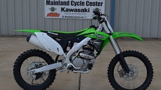 7599 2016 Kawasaki KX250F Overview and Review [upl. by Annyrb]