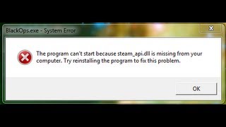 Steamdll Error fix How to Fix Steamdll Error [upl. by Ataliah]