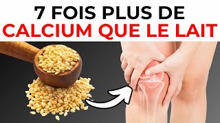 7 Aliments qui Contiennent Plus de Calcium que le Lait Renforcez vos Os [upl. by Mariette]