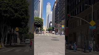 Los Ángeles California 7th St amp Hope St shorts street downtown losangeles california live [upl. by Aillimac]