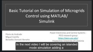 Microgrids Control Simulation 4 Islanded  Networkforming converter primary control [upl. by Nevur888]