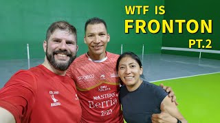 WTF in Basque Fronton in Mexico ft David Alvarez quotSTICHquot [upl. by Castro]