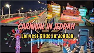 Winter Carnival in Jeddah  longest slide in Jeddah [upl. by Graves]