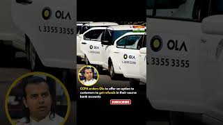 CCPA orders Ola to refund directly shorts ccpa ola olacabs refund [upl. by Pettifer17]