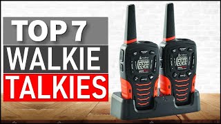 TOP 7 Best Walkietalkies for 2024 [upl. by Meta]