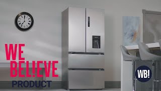 Hoover HSF818FXWDK NonPlumbed Frost Free American Fridge Freezer [upl. by Leeanne176]