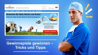 🚑 Gewinnspiele gewinnen – Tricks und Tipps [upl. by Cinom659]