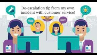 Deescalation tips from my own incident with customer service [upl. by Britta]