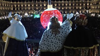 Cabalgata de los Reyes Magos Salamanca 2015 [upl. by Schramke983]