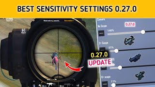 Best Sensitivity Settings After 0270  Pubg Lite Best Sensitivity Settings After 0270 Update [upl. by Latonia]