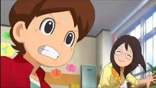 Yo Kai Watch 3 Nathan Invoca A Enma En Frente De Sus Padres [upl. by Odrareve]