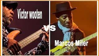 VICTOR WOOTEN  VS  MARCOS MILLERQUAL MELHOR NO SLAPbassvictorwootenmarcosmiler [upl. by Mable]