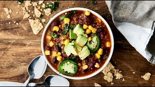 Instant Pot Vegetarian Chili [upl. by Denis]