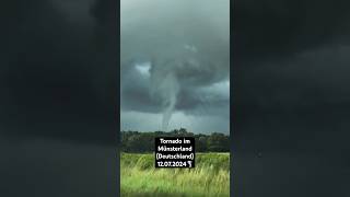 Tornado 120724 im Münsterland Deutschland🌪️ [upl. by Booma]