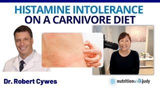 Histamine Intolerance on a Carnivore Diet  WHY with Dr Robert Cywes [upl. by Elatnahs]