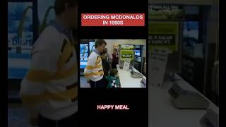 Ordering McDonalds in 1990 vs Today [upl. by Greenberg971]