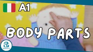 Learn Italian with a toddler A1  Body parts [upl. by Cathrin191]