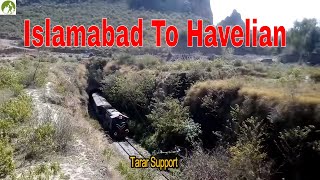 Traveling Pakistan By Train Islamabad To Havelian Abbottabad Journey [upl. by Tdnarb]