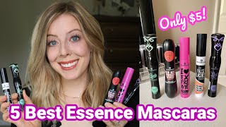 5 Best Essence Mascaras  5 Drugstore Mascaras You Need to Try [upl. by Kerril103]