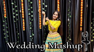 Kithe Reh gye X Banthan Chali X Nache de saareWedding Mashup  trendingeasy steps [upl. by Kostival191]