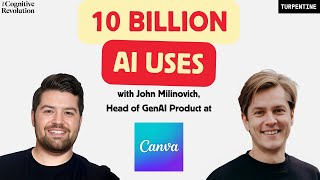 Designing the Future Inside Canvas AI Strategy with John Milinovich GenAI Product Lead at Canva [upl. by Anorahs948]