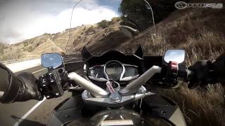 MotoUSA First Ride video aboard the 2013 Yamaha FJR1300A [upl. by Dawes]