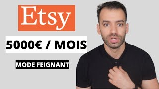 Comment Gagner De lArgent Avec Etsy En 2024 Pour Debutants [upl. by Eelrefinnej]