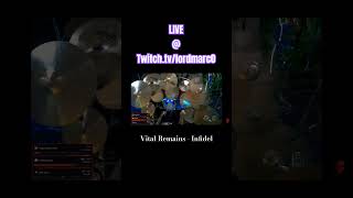 Vital Remains  Infidel  clip from Twitch stream vitalremains natty lordmarco blastbeats new [upl. by Esch]