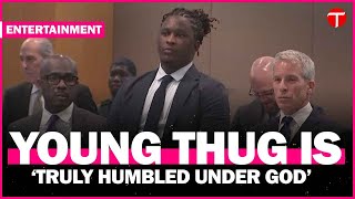 Young Thugs Truly Humbled Under God courtroom outfit goes viral [upl. by Ytisahc146]